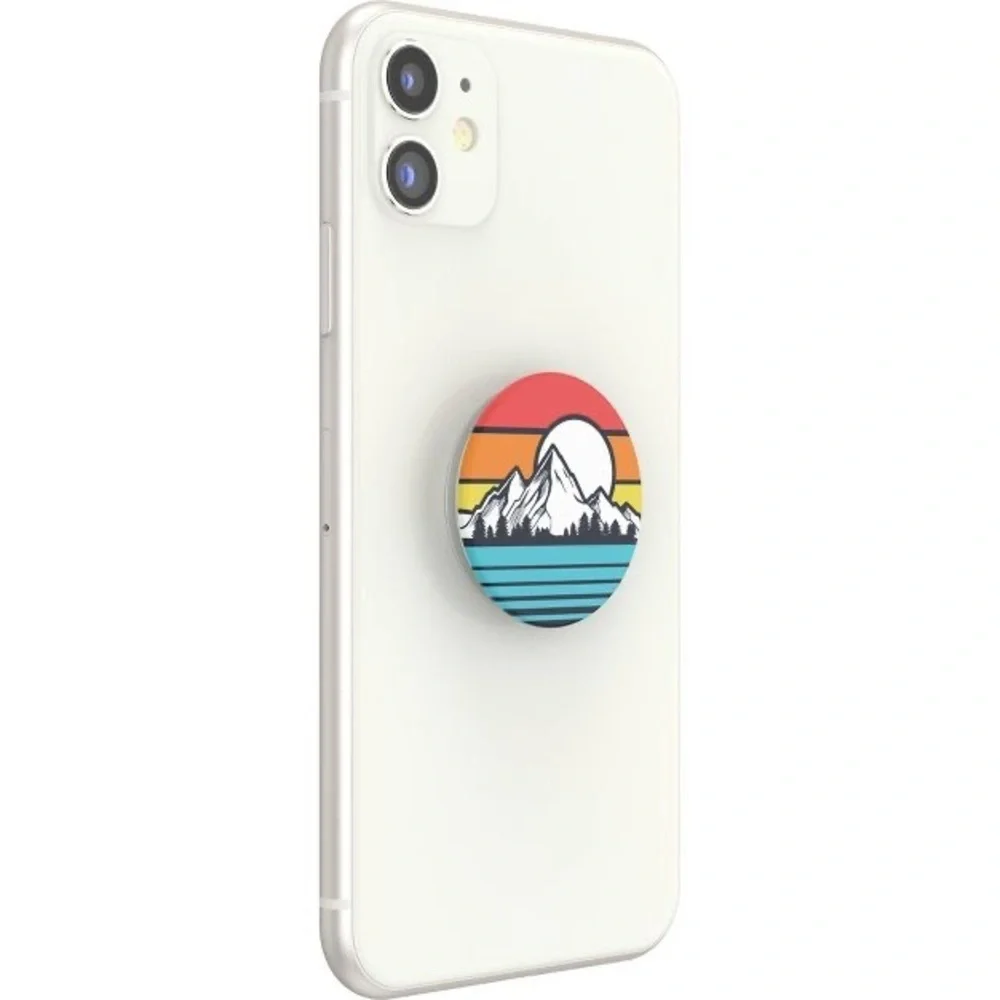 PopSockets PopGrip Cell Phone Grip & Stand sunset peak
